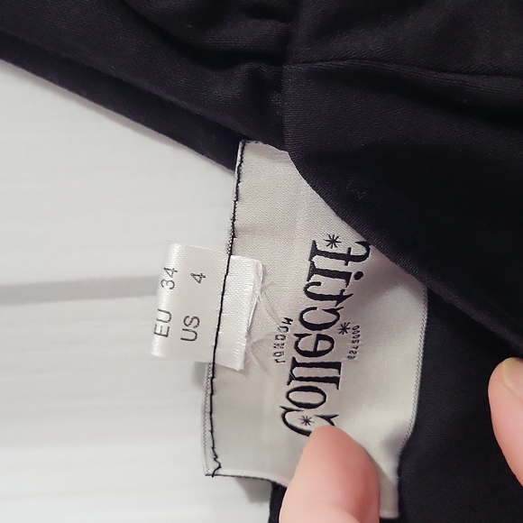 Collectif black wiggle pencil dress - Picture 6 of 9